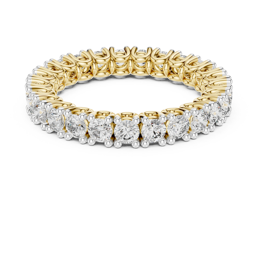 Scalloped Eternity Ring