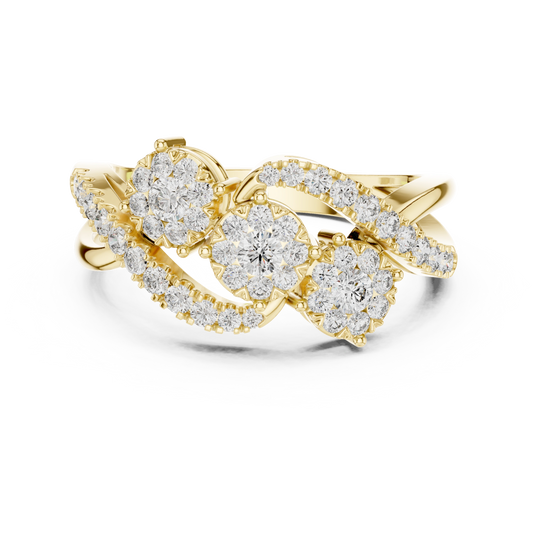 Ethereal Trinity Ring