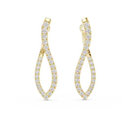 Infinity Twist Earrings