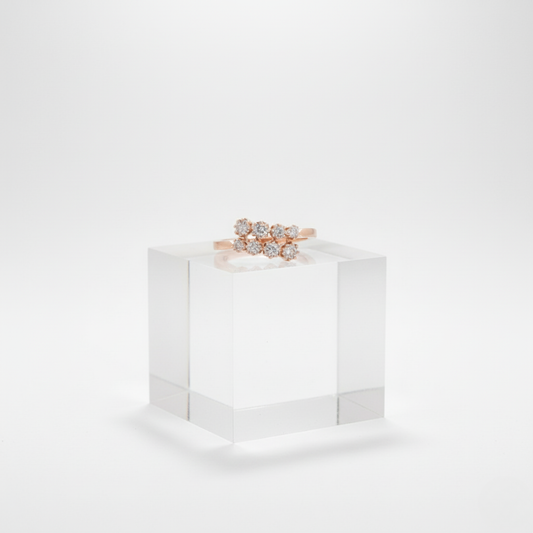 The "Constellation" Diamond Cluster Ring . #AJRG000012