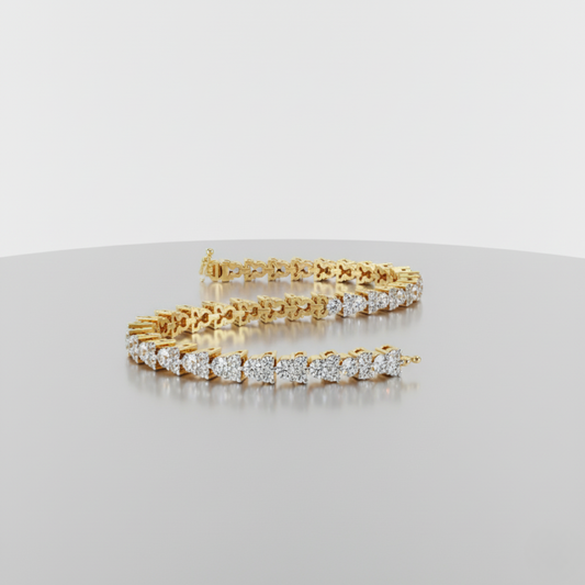 Infinity Shine Tennis Bracelet. #AJBR00001