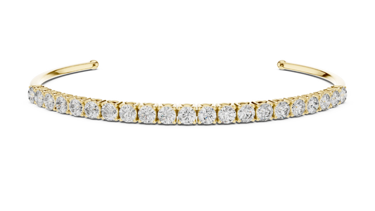Aurevia Luminous Open-Cuff Bracelet