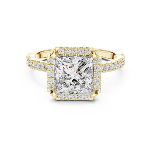 Radiant Princess Halo Ring