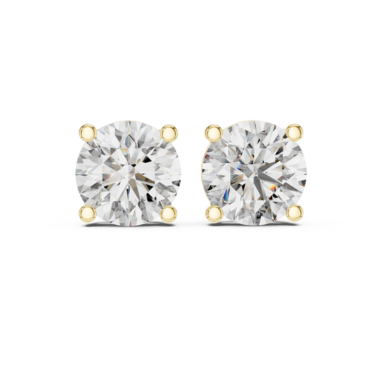 Radiant Solitaire Studs