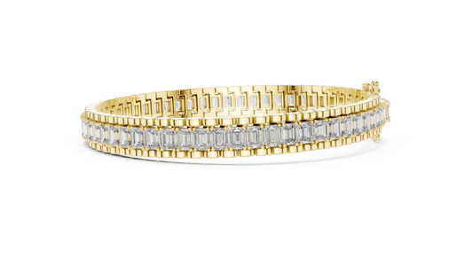 Aurevia Emerald Industrial Bracelet