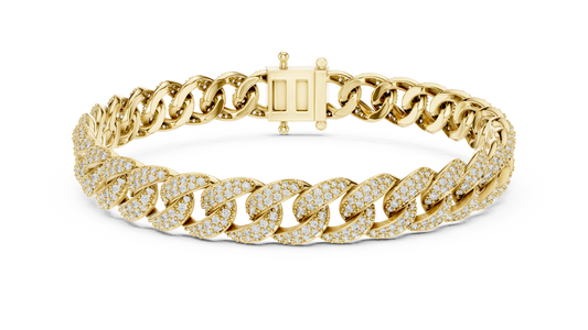 Pave Cuban Link Bracelet Online