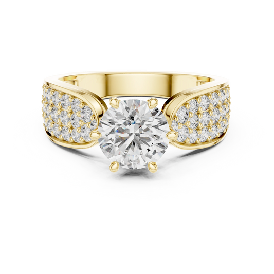 Aurevia Regal Luxe Diamond Ring