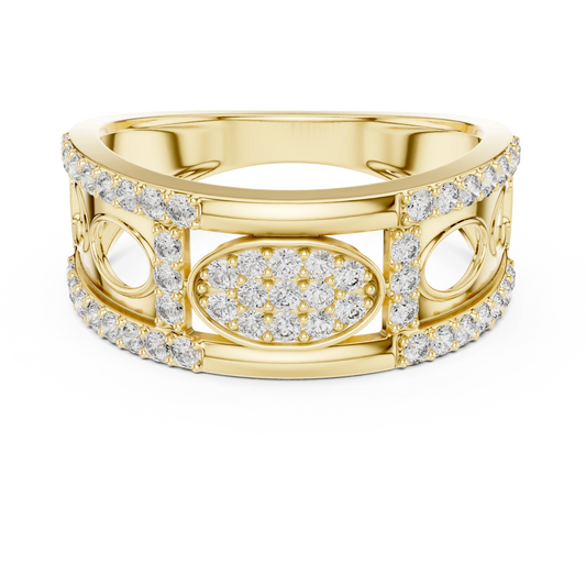 Orbital Pavé Band