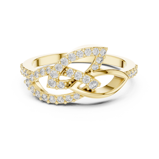 Lustre Marquise Bypass Ring