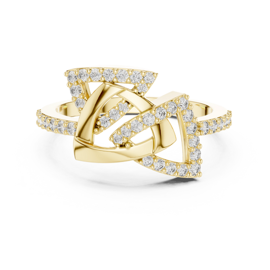 Nexus Prism Knot Ring