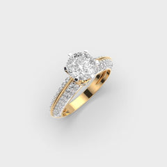 Elegantly Yours Padma Cut Diamond Ring