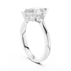 Marquise Trillion Trinity Ring
