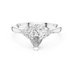 Marquise Trillion Trinity Ring