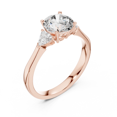 Marquise Trillion Trinity Ring