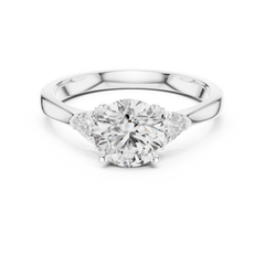 Marquise Trillion Trinity Ring