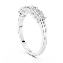 Aurevia Royal Princess 5-Stone Diamond Ring