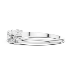 Aurevia Royal Princess 5-Stone Diamond Ring