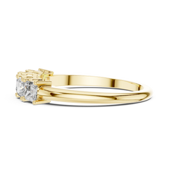 Aurevia Royal Princess 5-Stone Diamond Ring