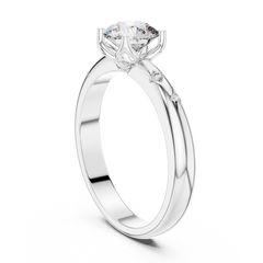 Celestial Round Star-Set Solitaire