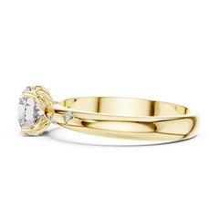 Celestial Round Star-Set Solitaire