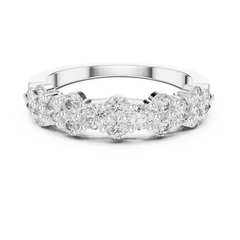 Effervescent Round Cluster Diamond Band