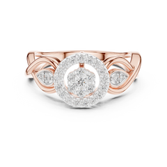 Petal Halo Ring