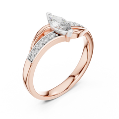 Marquise Wave Ring