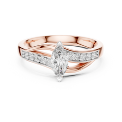 Marquise Wave Ring