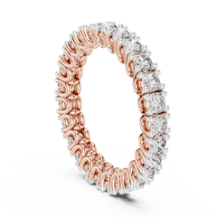Scalloped Eternity Ring