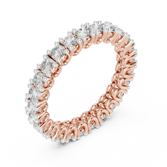 Scalloped Eternity Ring