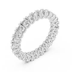 Scalloped Eternity Ring