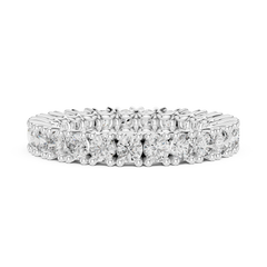 Scalloped Eternity Ring
