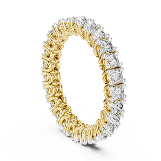 Scalloped Eternity Ring