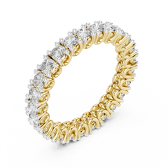 Scalloped Eternity Ring