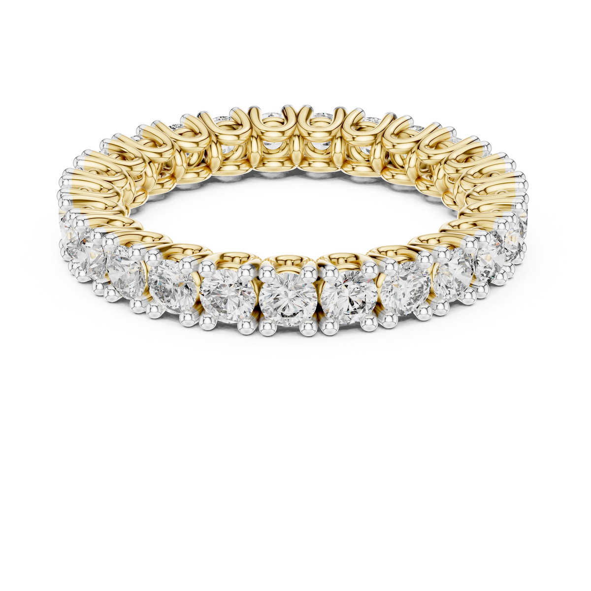 Scalloped Eternity Ring