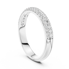Dual Pavé Ring