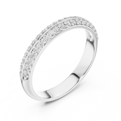 Dual Pavé Ring