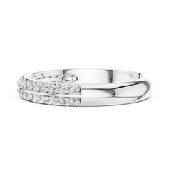 Dual Pavé Ring