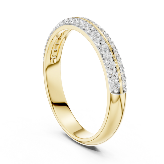 Dual Pavé Ring