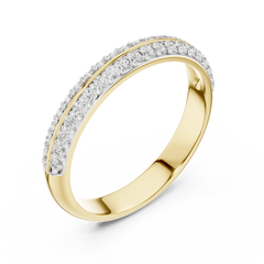 Dual Pavé Ring