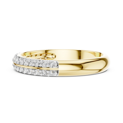 Dual Pavé Ring