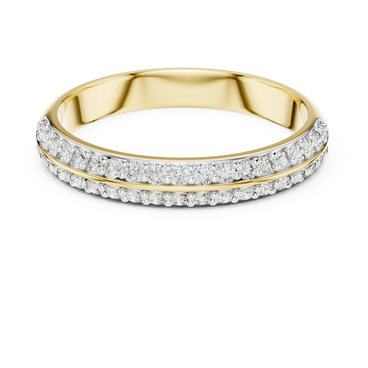 Dual Pavé Ring