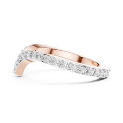 Chevron Sparkle Ring