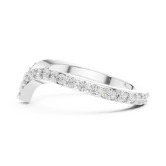 Chevron Sparkle Ring