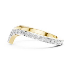Chevron Sparkle Ring