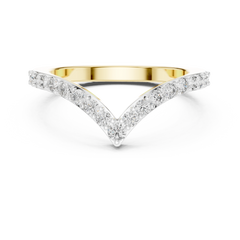 Chevron Sparkle Ring