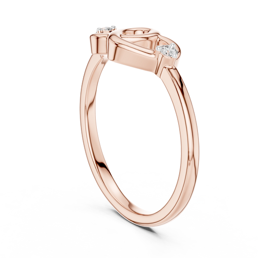 Entwined Hearts Ring