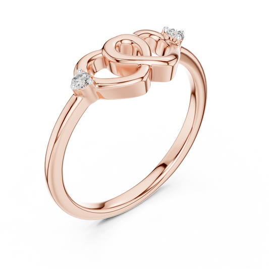 Entwined Hearts Ring