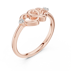 Entwined Hearts Ring