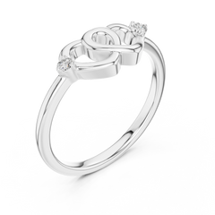 Entwined Hearts Ring